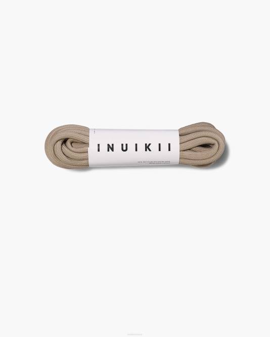 INUIKII Women Beige-Gold Polyester Laces 220 Accessories B8TL324