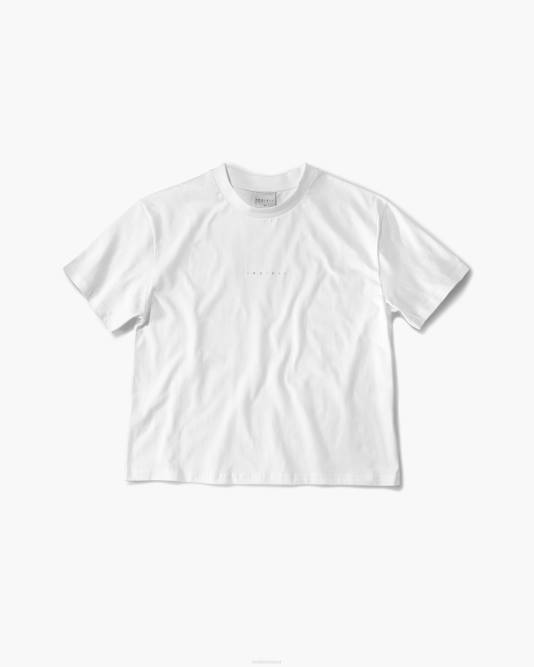 INUIKII Women White Organic Cotton T-Shirt Apparel B8TL272