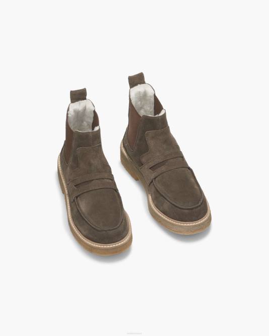 INUIKII Men Caffe Chelsea Velour Footwear B8TL363