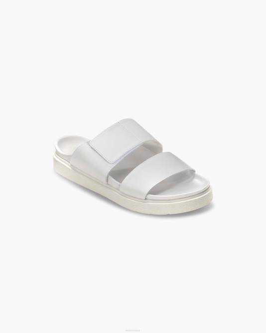 INUIKII Men White Classic Double Band Footwear B8TL344