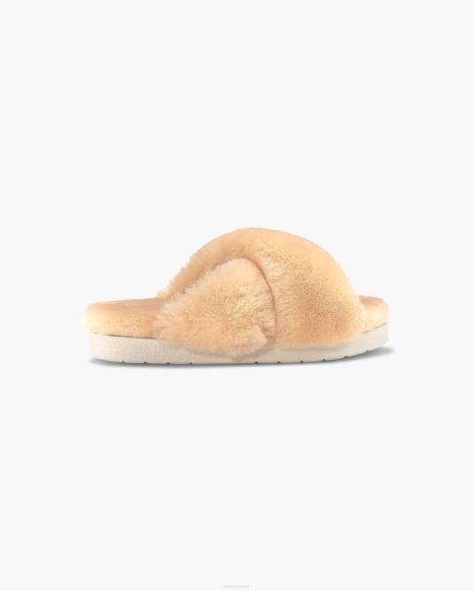 INUIKII Women Light-Yellow Classic Shearling Slipper Footwear B8TL101