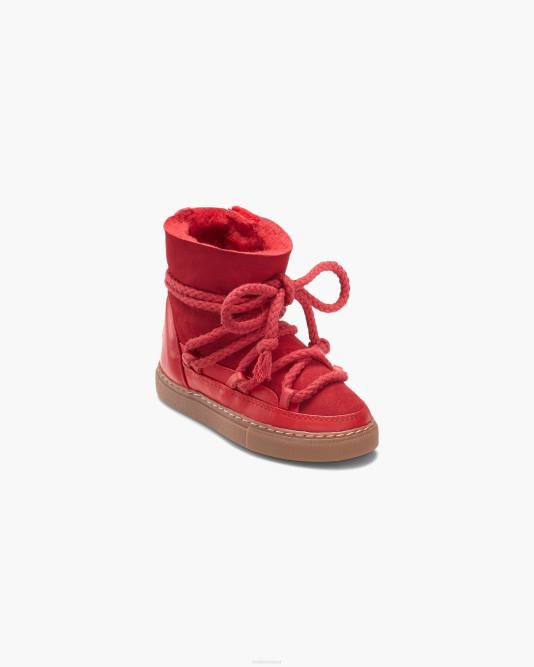 INUIKII Kids Red Classic Sneaker Footwear B8TL387