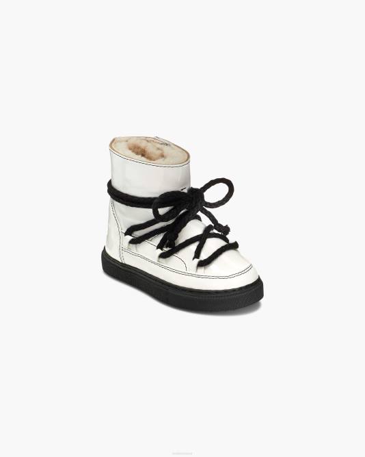 INUIKII Kids White Rain Footwear B8TL407