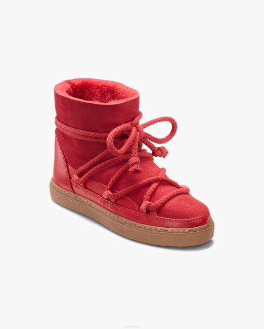 INUIKII Women Red Classic Sneaker Footwear B8TL145