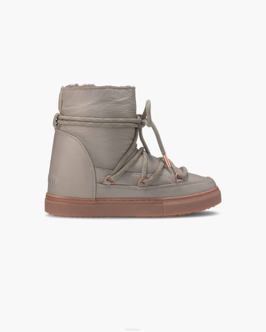 INUIKII Women Taupe Nappa Wedge Footwear B8TL230