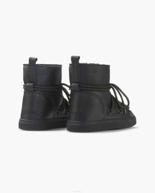 INUIKII Men Black Nappa Footwear B8TL376