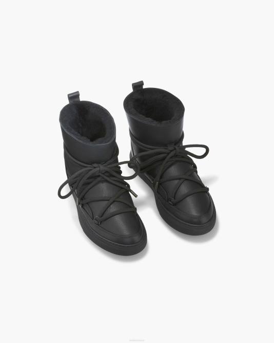 INUIKII Men Black Nappa Footwear B8TL376