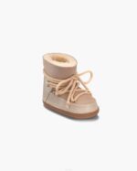 INUIKII Kids Beige Classic Boot Footwear B8TL380 - Image 2