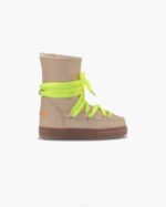 INUIKII Kids Beige Grape High Footwear B8TL402