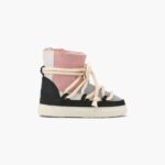 INUIKII Kids Black-White Patchwork Footwear B8TL405