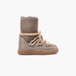 INUIKII Kids Taupe Classic High Footwear B8TL386