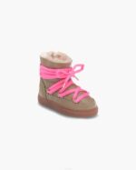 INUIKII Kids Taupe Grape Footwear B8TL401 - Image 2