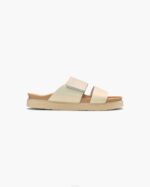 INUIKII Men Beige Classic Double Band Footwear B8TL341