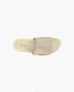 INUIKII Men Beige Velcro Leather Footwear B8TL360 - Image 2