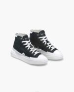INUIKII Men Black Canvas Lex High Footwear B8TL331 - Image 2
