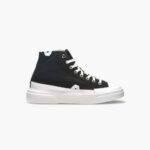 INUIKII Men Black Canvas Lex High Footwear B8TL331