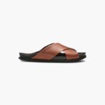 INUIKII Men Brown Crossed Footwear B8TL346