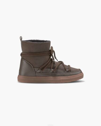 INUIKII Men Dark Brown Classic Sneaker Footwear B8TL370