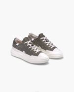 INUIKII Men Grey Canvas Lex Low Footwear B8TL333 - Image 2
