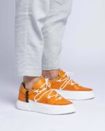 INUIKII Men Orange Hugo Sauvage Footwear B8TL338 - Image 4