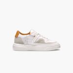 INUIKII Men White / Yellow Hugo Accent Footwear B8TL336