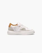 INUIKII Men White / Yellow Hugo Accent Footwear B8TL336