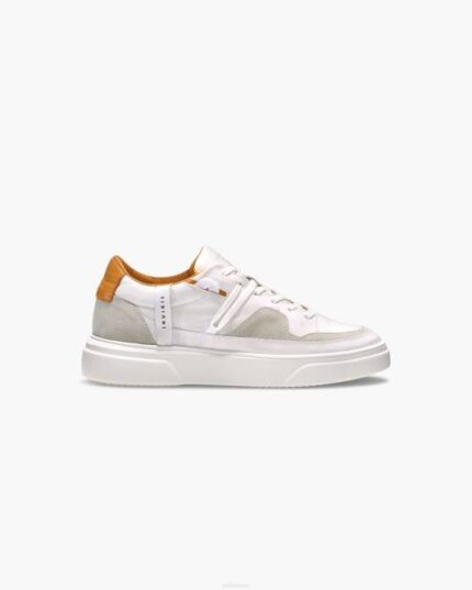 INUIKII Men White / Yellow Hugo Accent Footwear B8TL336