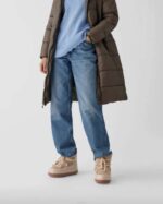INUIKII Women Beige Classic Boot Footwear B8TL119 - Image 4