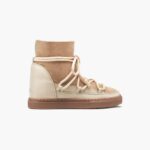 INUIKII Women Beige Classic Wedge Footwear B8TL154