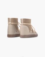 INUIKII Women Beige Classic Wedge Footwear B8TL154 - Image 4