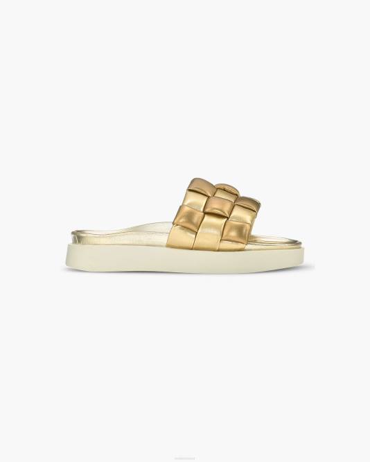 inuikii_women_beige_gold_braided_vegan_footwear_b8tl94.jpg INUIKII Women Beige-Gold Braided Vegan Footwear B8TL94 - Image 1