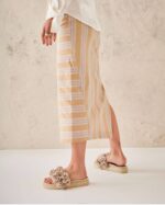 INUIKII Women Beige Lory Lu Footwear B8TL79 - Image 4