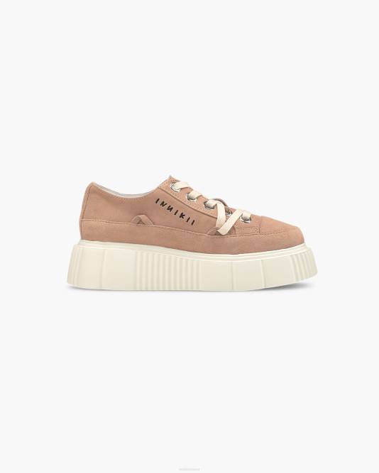 inuikii_women_beige_matilda_suede_low_footwear_b8tl53.jpg INUIKII Women Beige Matilda Suede Low Footwear B8TL53 - Image 1