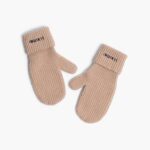 INUIKII Women Beige Oversized Glove Accessories B8TL314
