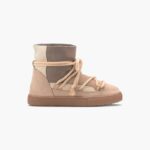 INUIKII Women Beige Patchwork Footwear B8TL232