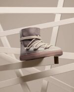 INUIKII Women Beige Patchwork Footwear B8TL232 - Image 3