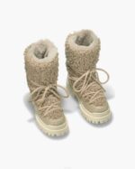 INUIKII Women Beige Riccio Vegan Footwear B8TL245 - Image 2