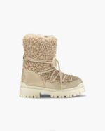 INUIKII Women Beige Riccio Vegan Footwear B8TL245