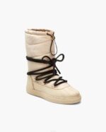 INUIKII Women Beige Technical Classic High Footwear B8TL249 - Image 2