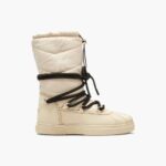 INUIKII Women Beige Technical Classic High Footwear B8TL249