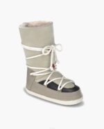 INUIKII Women Beige The WeNorwegian Boot Footwear B8TL283 - Image 2