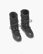 INUIKII Women Black Classic High Laced Footwear B8TL127 - Image 2
