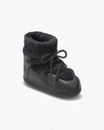 INUIKII Women Black Curly Rock Footwear B8TL162 - Image 2