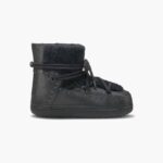 INUIKII Women Black Curly Rock Footwear B8TL162