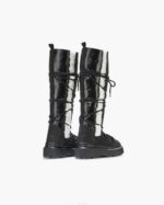 INUIKII Women Black Endurance Cozy High Footwear B8TL177 - Image 2