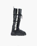 INUIKII Women Black Endurance Cozy High Footwear B8TL177