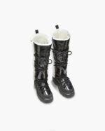INUIKII Women Black Endurance Cozy High Footwear B8TL177 - Image 3