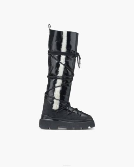 INUIKII Women Black Endurance Cozy High Footwear B8TL177