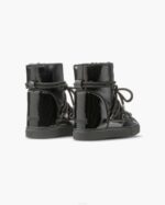 INUIKII Women Black Full Leather Naplack Wedge Footwear B8TL197 - Image 3