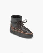 INUIKII Women Black Full Leather Pastelle Footwear B8TL199 - Image 2